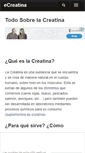Mobile Screenshot of ecreatina.com